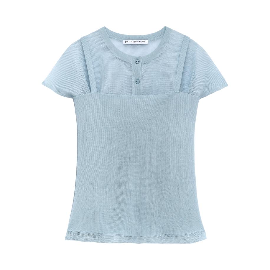 Adolfo Dominguez Trui lichtblauw Blauw