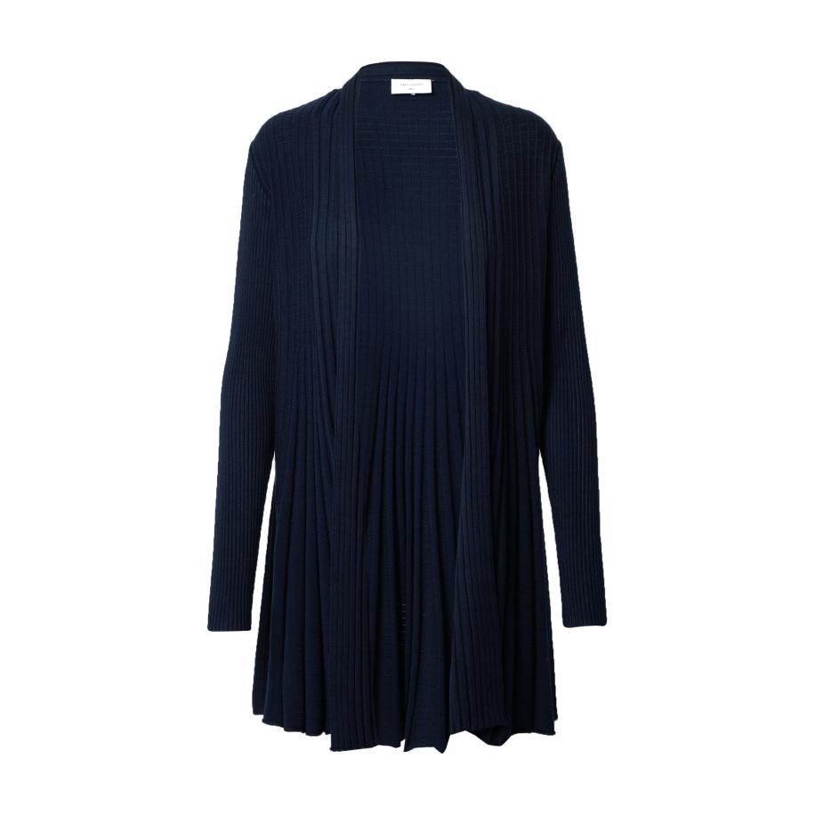 Freequent Freequent Gebreid vest CLAUDISSE donkerblauw -