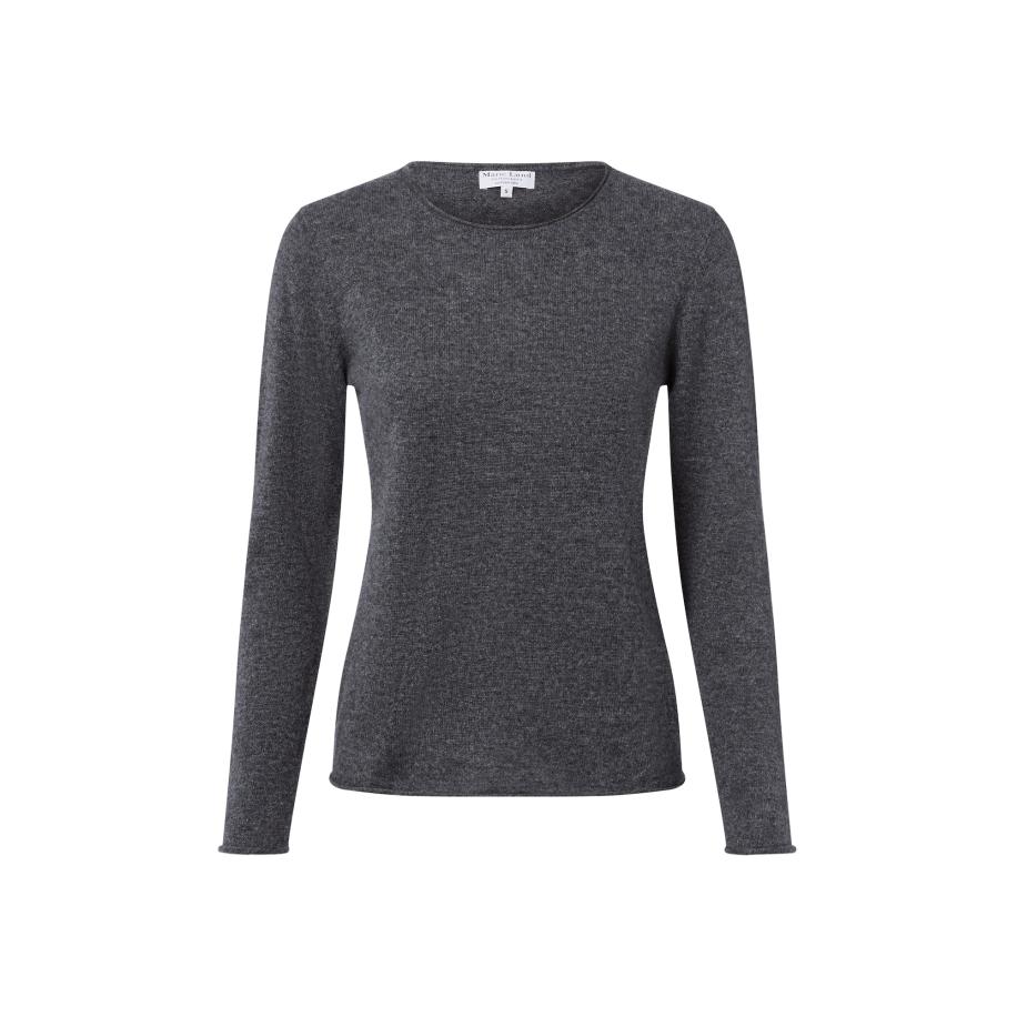 Marie Lund Marie Lund Trui grijs gemêleerd -
