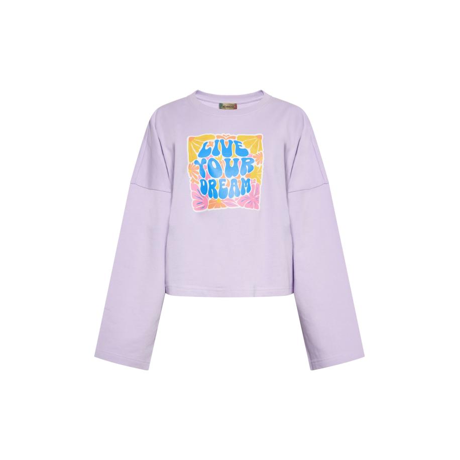 ebeeza ebeeza Sweatshirt lavendel -