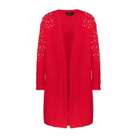 Faina faina Gebreid vest rood