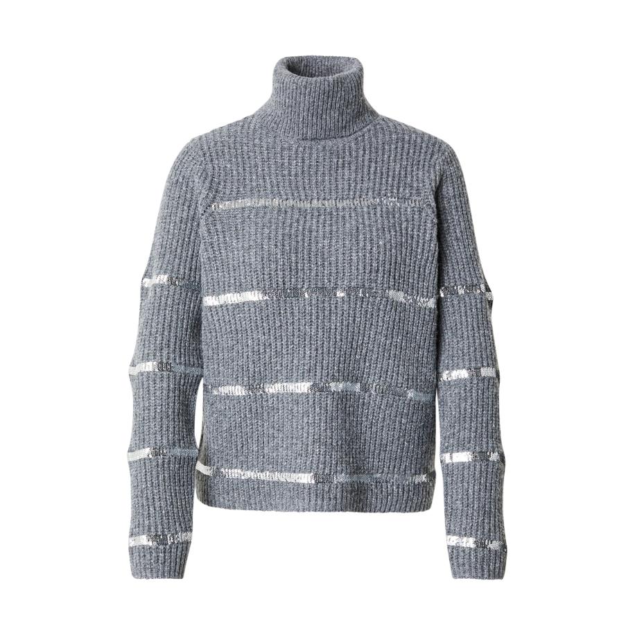 Vila VILA Trui VISACHA grijs gemêleerd / zilver -