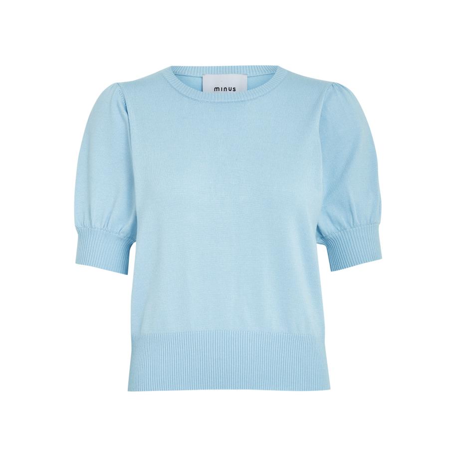 Minus minus Top lichtblauw -