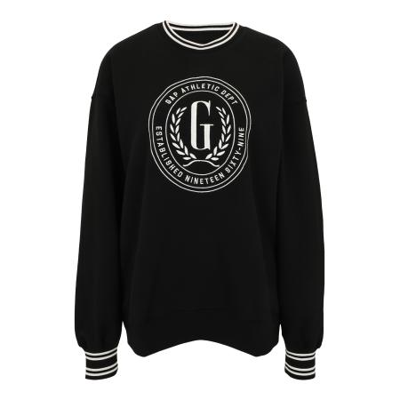 GAP Gap Tall Sweatshirt zwart / wit