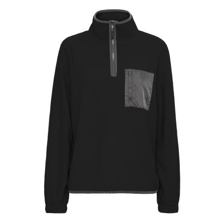 Oxmo Oxmo Trui Piala stone grey / zwart