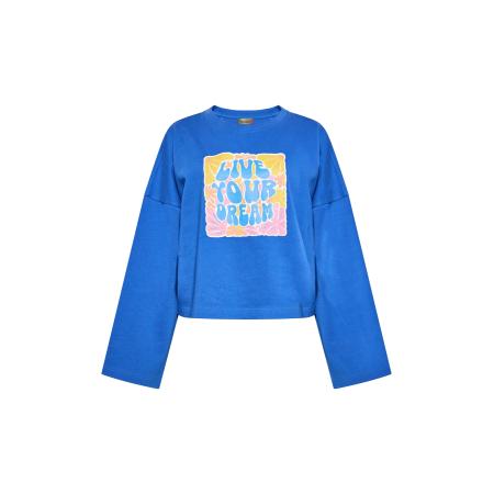 ebeeza ebeeza Sweatshirt kobaltblauw / geel / pink