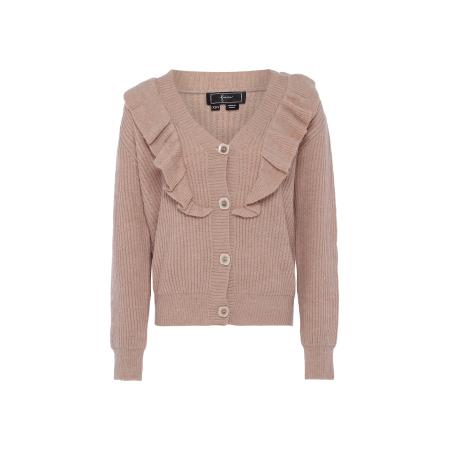 caspio caspio Gebreid vest nude