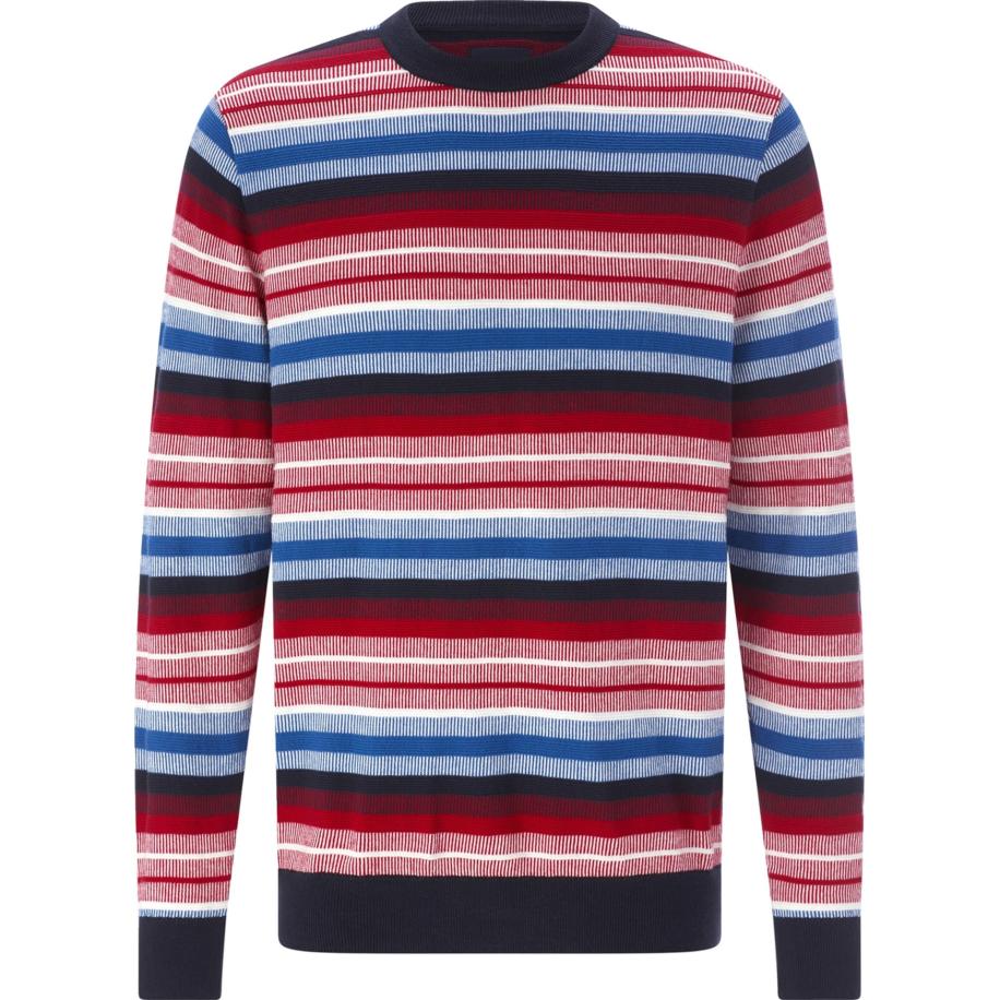 BABISTA Trui ronde halsrood, Gestreept -
