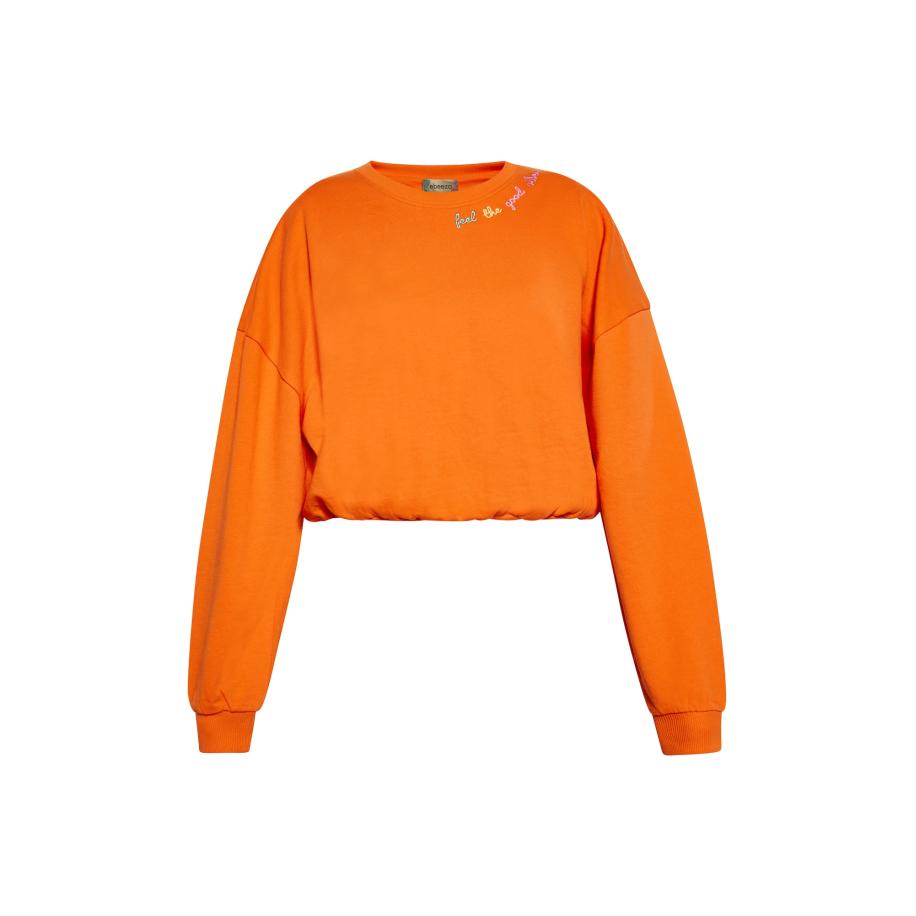 ebeeza ebeeza Sweatshirt turquoise / geel / oranje / pink -