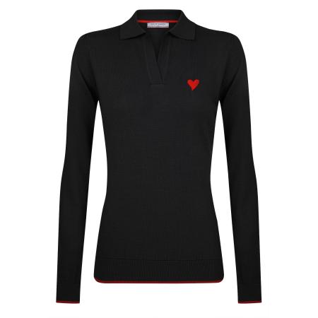 Felix Hardy Felix Hardy Trui rood / zwart