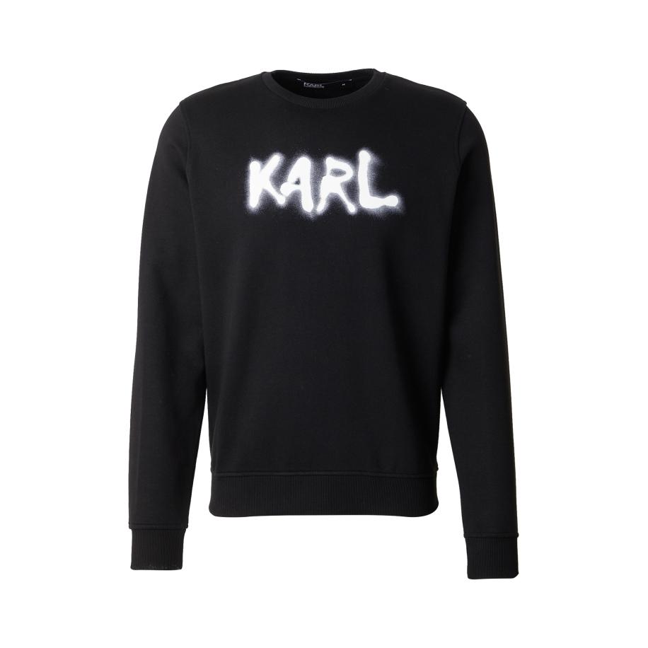 Karl Lagerfeld Karl Lagerfeld Sweatshirt zwart / wit -