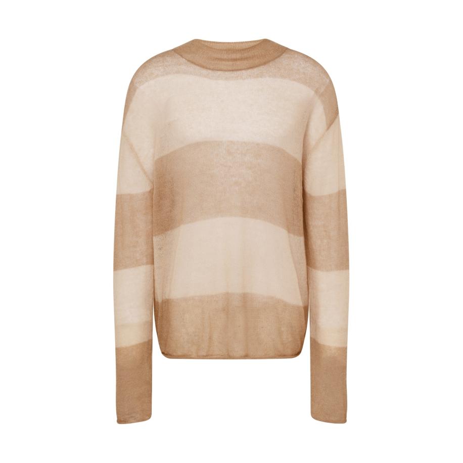 Weekday WEEKDAY Trui Frans beige / donkerbeige -