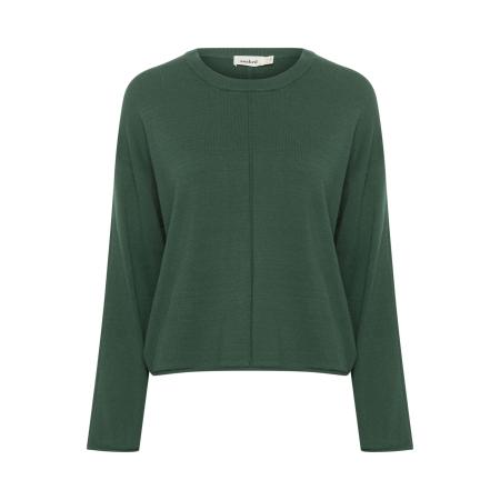 Soaked in Luxury SOAKED IN LUXURY Trui Spina donkergroen