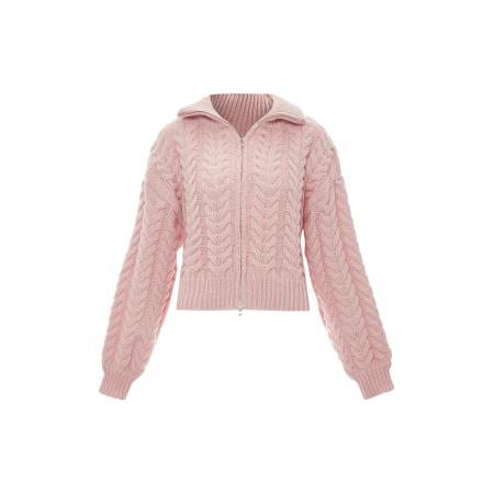 MYMO MYMO Gebreid vest oudroze