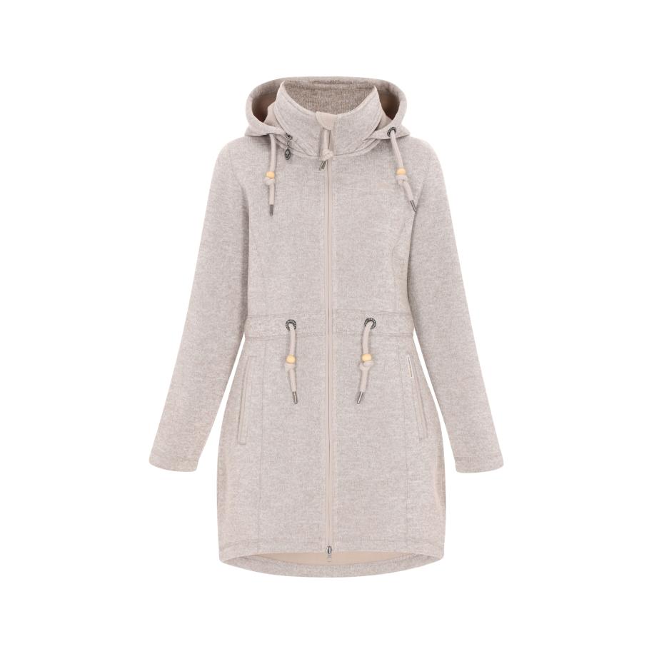 Schmuddelwedda Schmuddelwedda Fleece jas beige gemêleerd -
