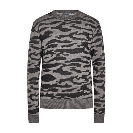 TUFFSKULL Trui groen / kaki / donkergroen