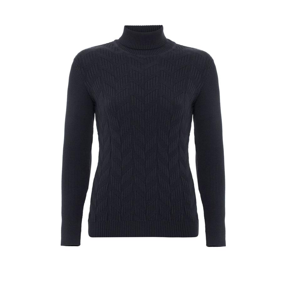 Jacey Quinn Jacey Quinn Trui nachtblauw -