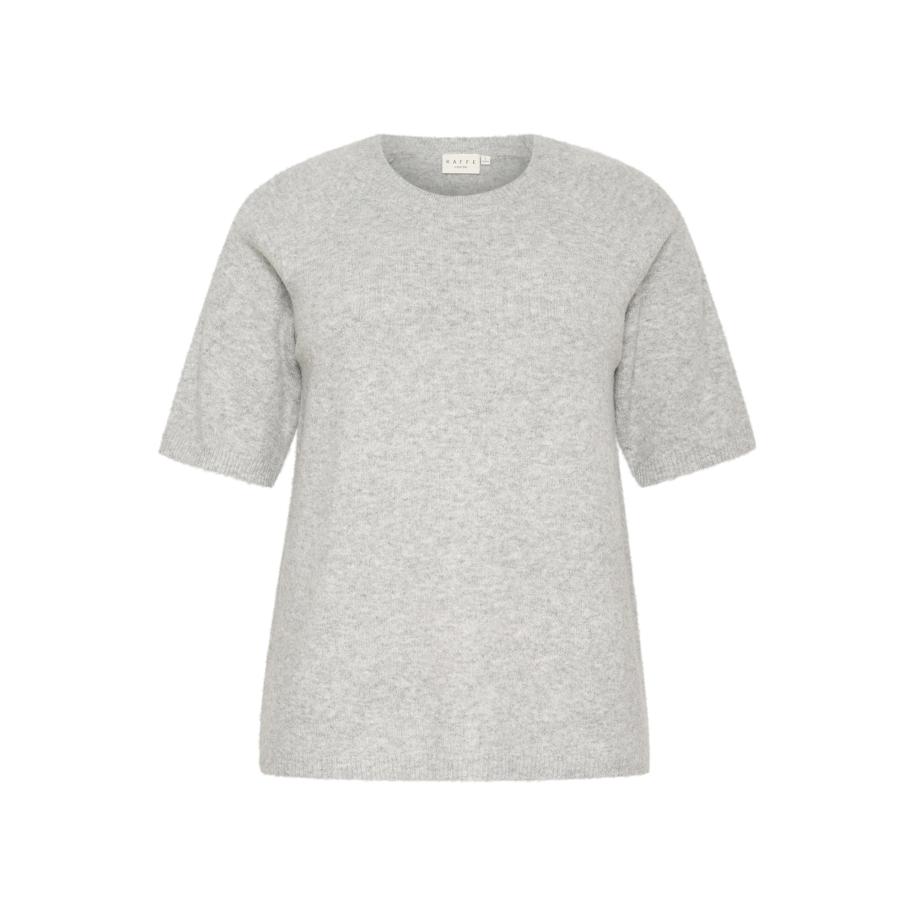 KAFFE CURVE Trui Sylvia grijs gemêleerd Grijs