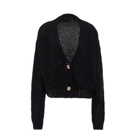 ebeeza ebeeza Gebreid vest zwart