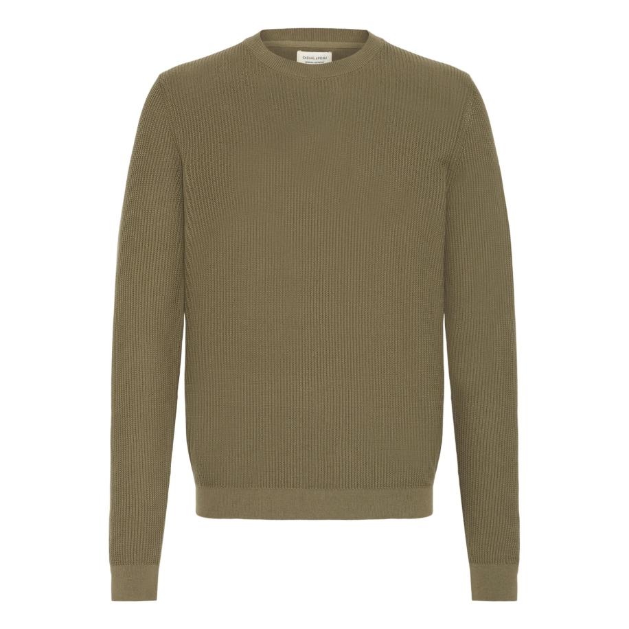 Casual Friday Casual Friday Trui CFNOAR kaki -