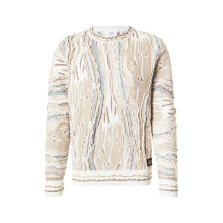 carlo colucci Carlo Colucci Trui beige / opaal / bruin / wit