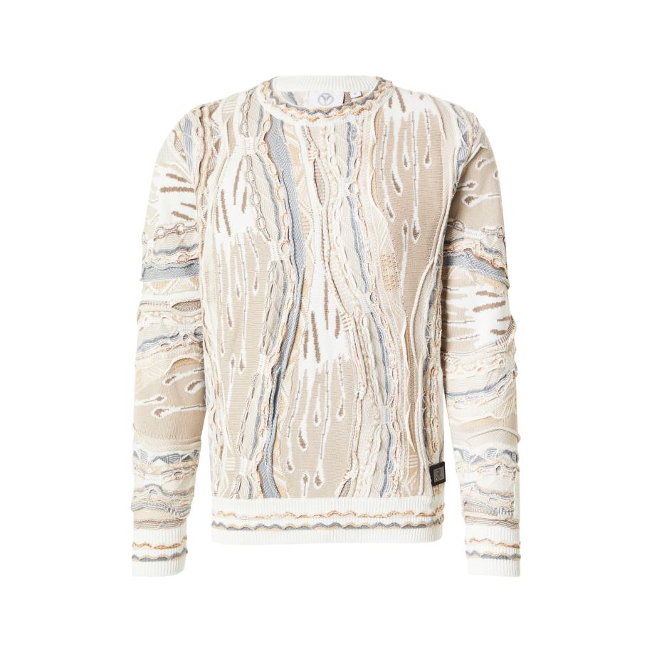 carlo colucci Carlo Colucci Trui beige / opaal / bruin / wit -