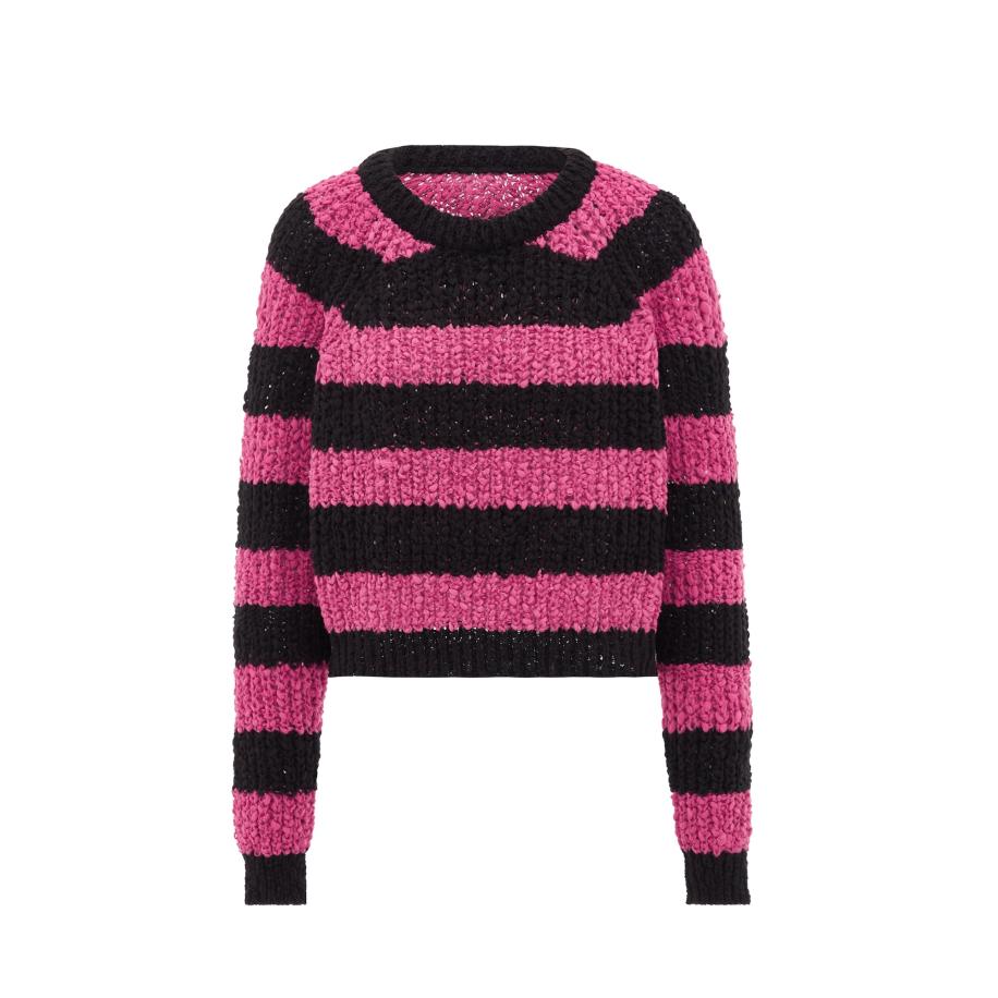 Libbi Libbi Trui pink / zwart -