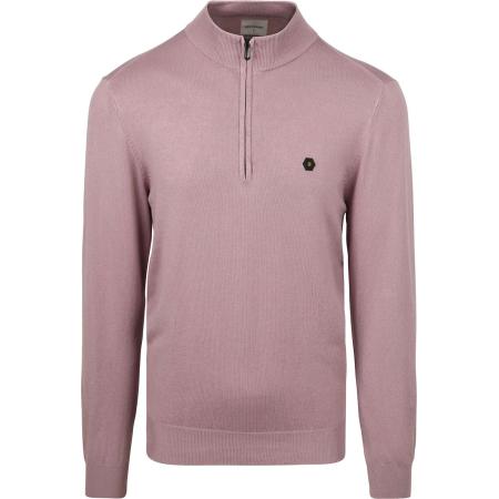 No Excess Half Zip Trui Mauve