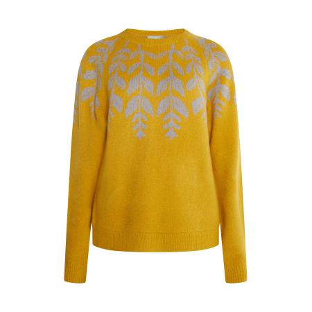 Usha Usha Trui Lurea curry / zilvergrijs