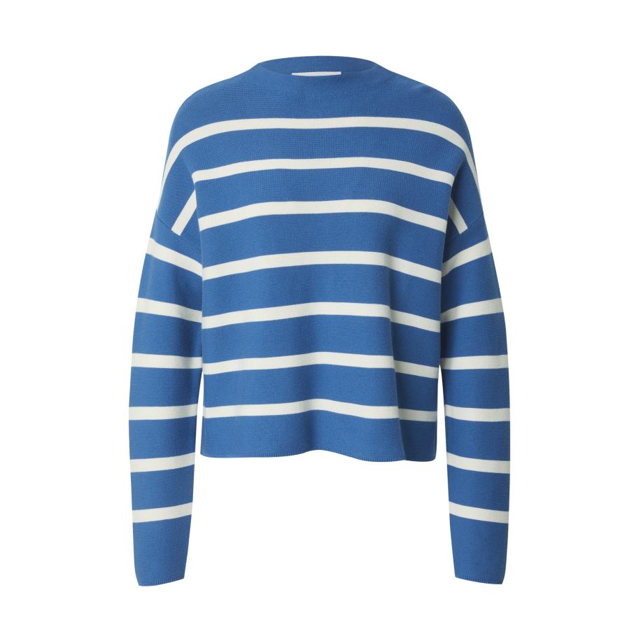 Armedangels ARMEDANGELS Trui MERINAA blauw / wit -