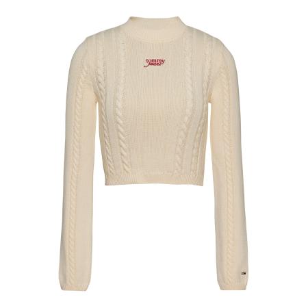 Tommy Jeans Tommy Jeans Trui crème / knalrood