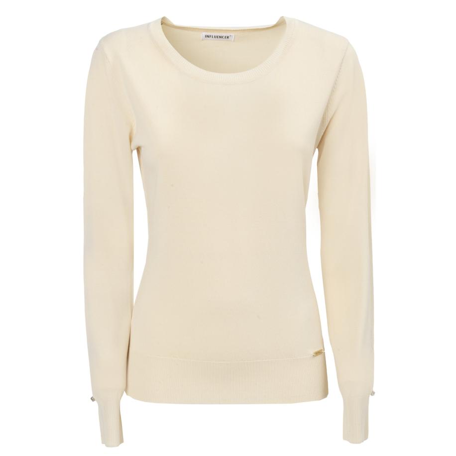 Influencer Influencer Trui greige -