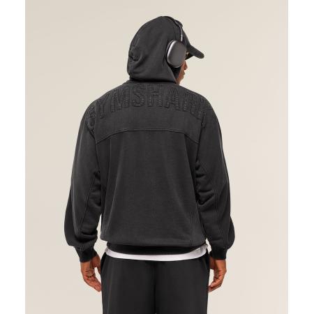 Gymshark Power Washed Hoodie GS Black