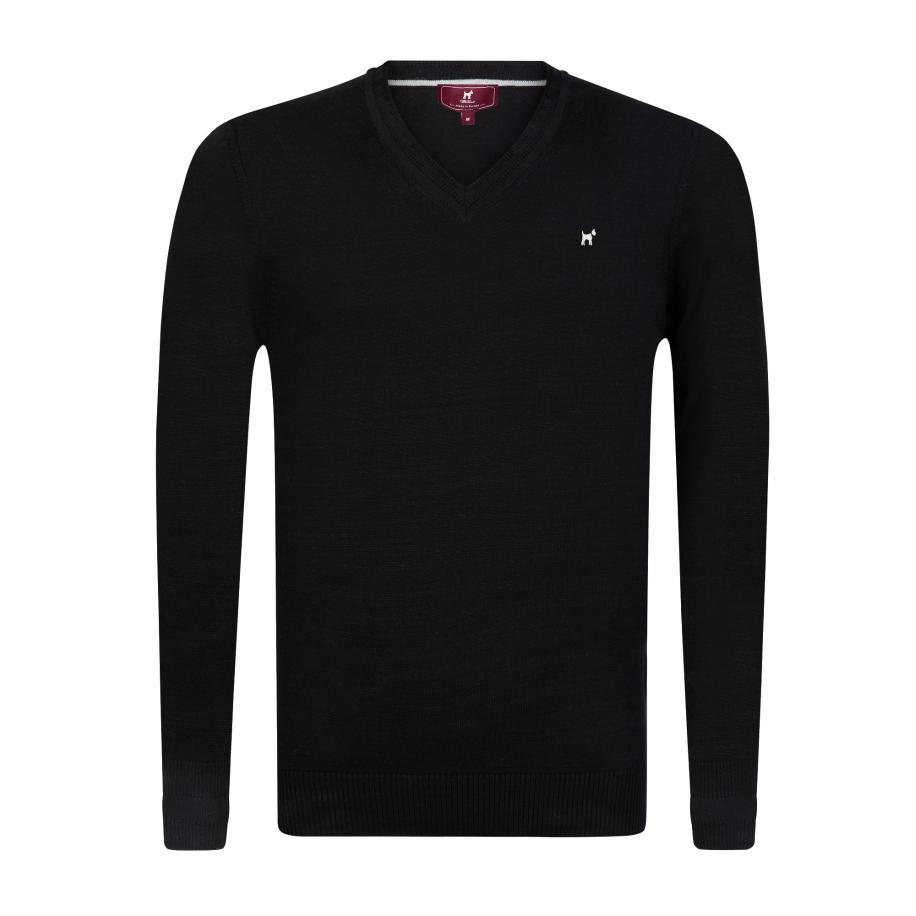 Williot Williot Trui zwart / wit -