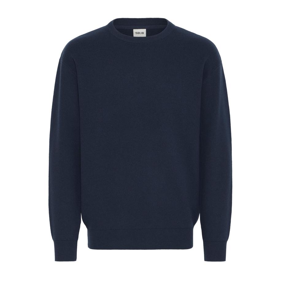 !Solid Trui SDFinnetado navy Blauw