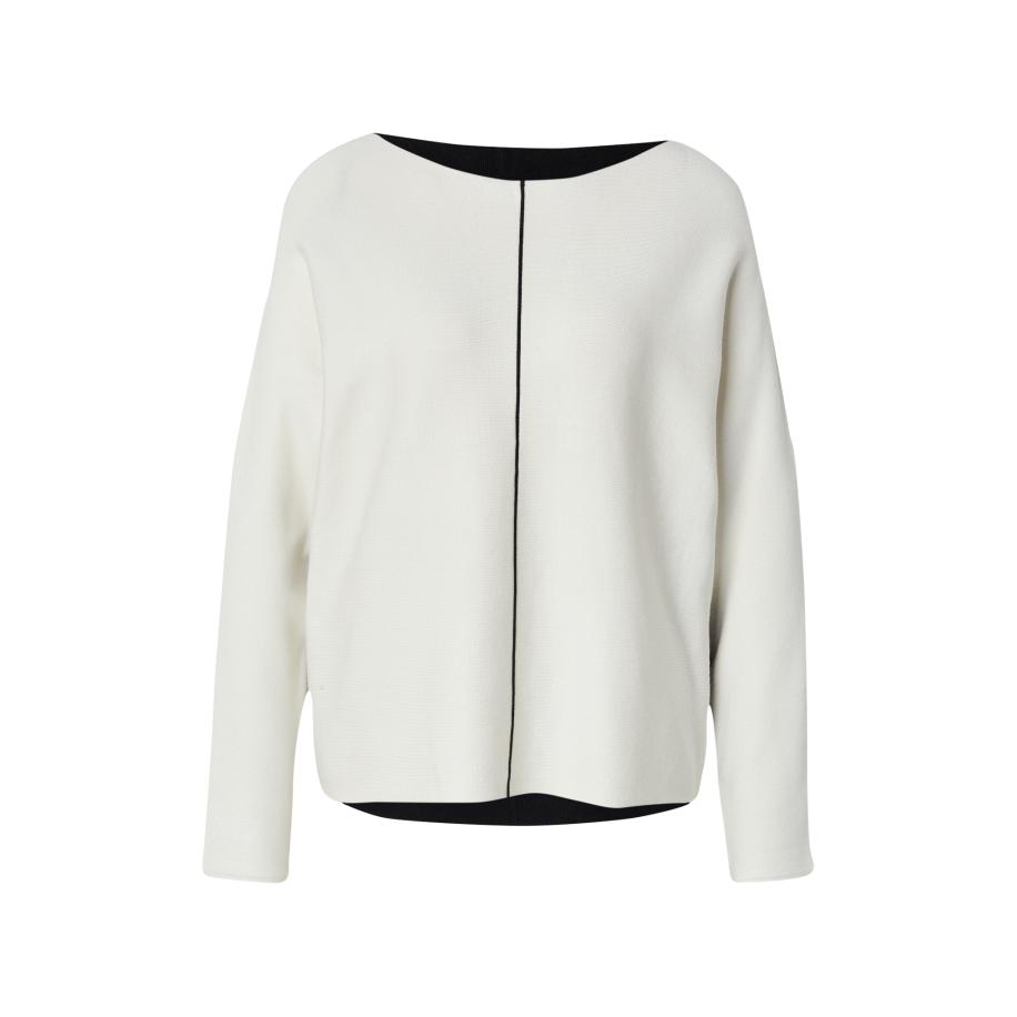 s.Oliver BLACK LABEL s.Oliver BLACK LABEL Trui zwart / natuurwit -