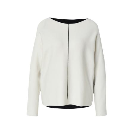 s.Oliver BLACK LABEL Trui zwart / natuurwit