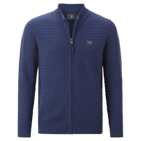 jan vanderstorm Jan Vanderstorm Gebreid vest Bjornvik navy