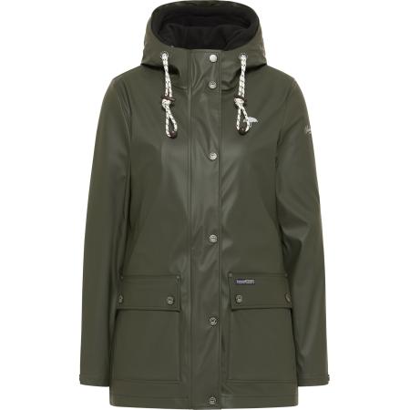 Schmuddelwedda Schmuddelwedda Fleece jas donkergroen / zwart