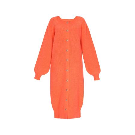 IZIA IZIA Gebreid vest oranje