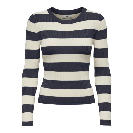 JDY JDY Trui JDYPlum nachtblauw / wit