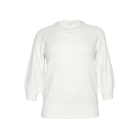 KAFFE CURVE Trui KC Merida goud / wit