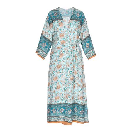 Usha usha FESTIVAL Kimono lichtblauw / gemengde kleuren