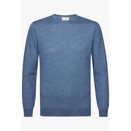 Profuomo Trui blauw, Effen