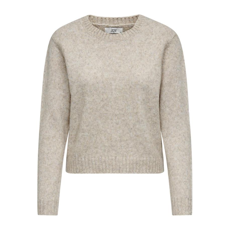 JDY JDY Trui Silja beige gemêleerd -