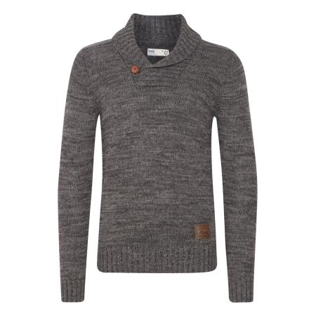 Solid !Solid Trui Phil bruin / grijs