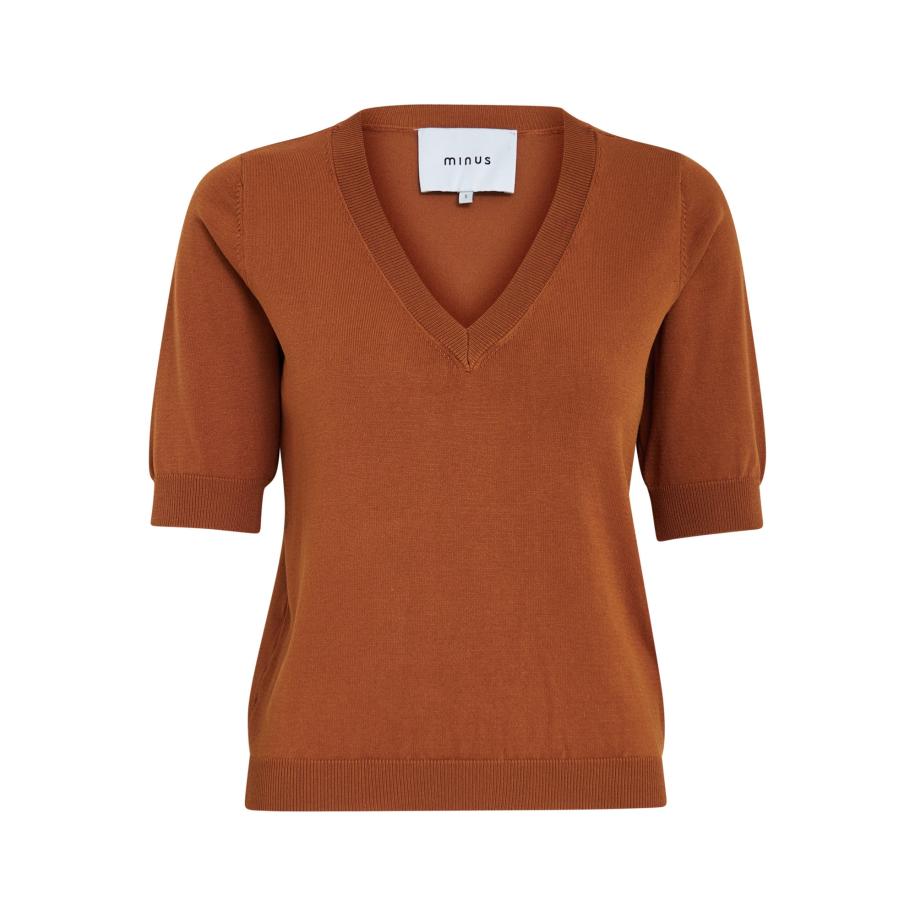 Minus minus Trui Milla bruin -