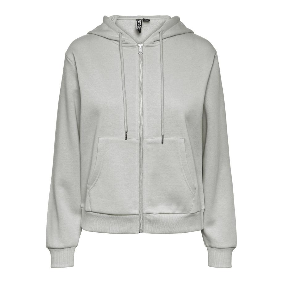 Pieces PIECES Sweatvest PCChilli lichtgrijs -