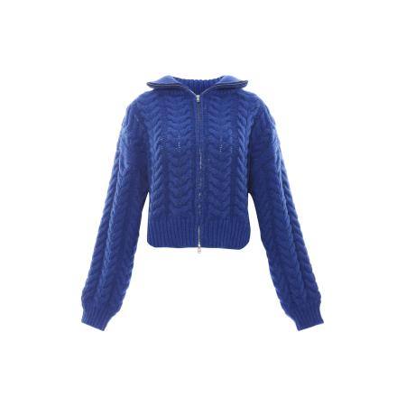 Sookie Sookie Gebreid vest royal blue/koningsblauw