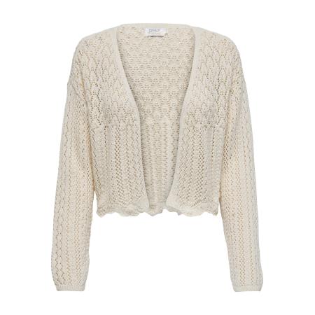 Only ONLY Gebreid vest ONLNola taupe